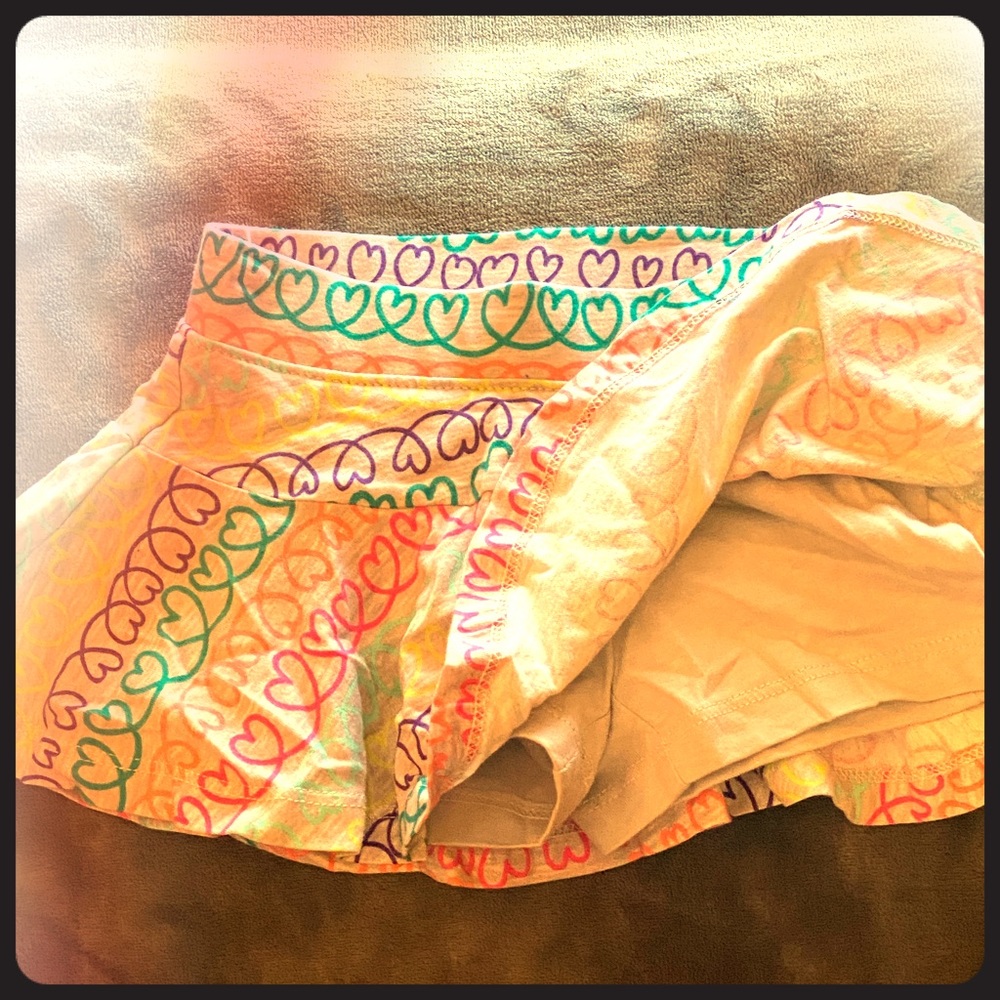 Heart Jumping Beans Skort
